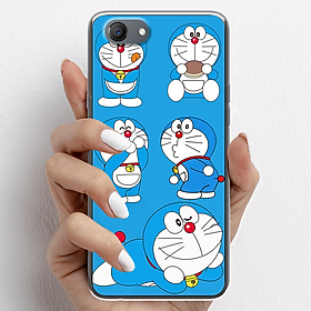 Ốp lưng cho Oppo F7, Oppo F7 Youth nhựa TPU mẫu Doraemon ham ăn