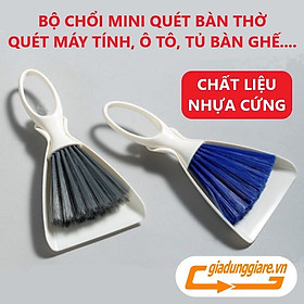 Mua Bộ chổi vệ sinh bàn thờ  ô tô  nội thất  quét bàn phím có kèm ky đựng rác TS-5223 hàng việt nam