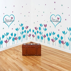 Mua Decal dán tường hàng rào động vật cho bé ZOOYOO SK9163