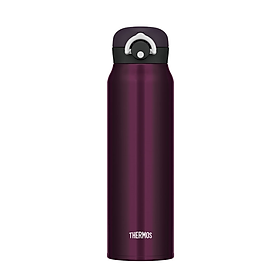 Mua Bình giữ nhiệt Thermos nút bấm JNR-750 M-BK 750ml màu tím đen Hàng chính hãng