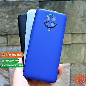 Ốp lưng redmi k30 pro TPU màu dẻo siêu mỏng ôm sát thân máy bảo vệ camera phụ kiện huỳnh tân store
