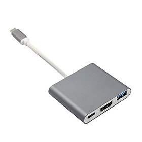 USB-C to   +USB3.0 Adapter Cable Converter Cord Support 4K for PC