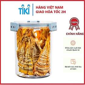 Mua Hộp Đựng Thực Phẩm Khô Tròn Có Nắp Gài HOKORI - Hàng chính hãng