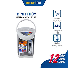 Mua Bình thủy điện Matika MTK-8135 (3 5L) chức năng đun sôi và giữ ấm thông minh ( Hàng chính hãng)