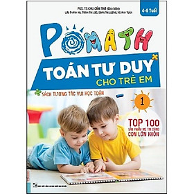 [Download Sách] Pomath 1 – Toán Tư Duy Cho Trẻ Em Từ 4 – 6 Tuổi - TKBooks 