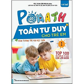 Hình ảnh Pomath 1 – Toán Tư Duy Cho Trẻ Em Từ 4 – 6 Tuổi - TKBooks 