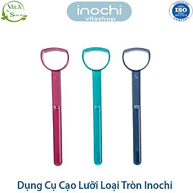 Mua Dụng Cụ Nạo Lưỡi  Cạo Lưỡi  Vệ Sinh Lưỡi Người Lớn LOẠI TRÒN Nhựa PETG  Hạt Màu Cao Cấp Inochi