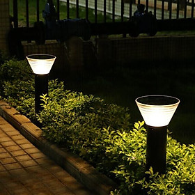 Mua Đèn trụ sân vườn trụ tròn cao 60cm năng lượng mặt trời DMT-TS06D