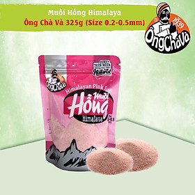 Muối Hồng Himalaya 325gr size 0.2mm-0.5mm