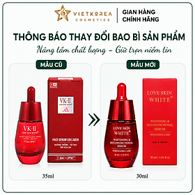 Tinh Chất Dưỡng Trắng Da - Dưỡng Ẩm, Đa Chức Năng LOVE SKIN WHITE 30ml