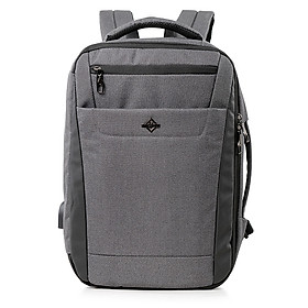 Ba Lô Laptop Mr. Vui BLLT810 - Màu Xám