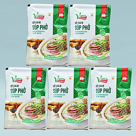 Combo 5 gói Bột Súp Phở Việt Ấn 18gr (18gr/gói)