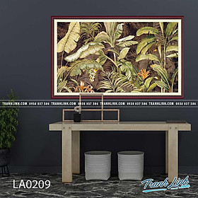 Mua Tranh canvas treo tường lá cây trang trí phòng ăn LA.ph.a0076