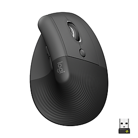 Mua Chuột công thái học không dây Logitech Lift Vertical Ergonomic Đen-Hàng Chính Hãng