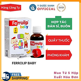 FERROLIP BABY, 30ml, Nhỏ giọt bổ sung sắt cho bé, trẻ em của Ý