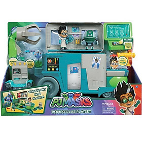 Đồ chơi mô hình xe PJ Masks Romeo's Lab Playset