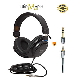 Tai Nghe Kiểm Âm Roland RH200 - Headphones Phòng Thu Studio Stereo Monitor Compact Closed Professional RH-200 Hàng Chính Hãng - Kèm Móng Gẩy DreamMaker