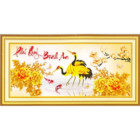 Tranh thêu chữ thập Phú Qúy Bình An DLH-222948