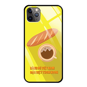 Ốp Lưng Kính Cường Lực cho điện thoại Iphone 11 Pro Max - 0379 8028 BANHMIVIETNAM03 - Hàng Chính Hãng