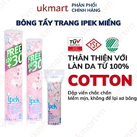 Bông Tẩy Trang Ipek 150 Miếng (Thổ Nhĩ Kỳ)