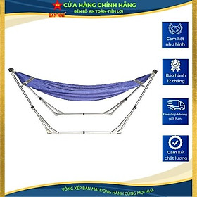 Mua Bộ võng xếp BAN MAI: Khung Inox VIP size CỰC ĐẠI +Lưới võng thép dày 9.2 size CỰC ĐẠI