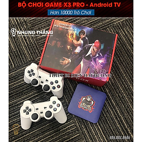 Mua Máy Chơi Game X3 Pro - Android - Kết Nối Không Dây WIFI - HDMI TV 10000 Trò Chơi - Kèm Thẻ Nhớ 64gb - CÓ VIDEO