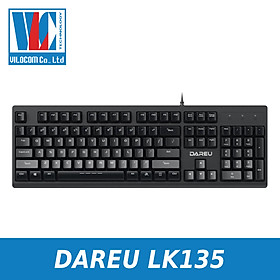 Bàn Phím Gaming Dareu LK135 Gaming (Đen) - Hàng Chính Hãng