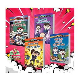 Sách - Combo Truyện tranh lớp học xả stress (4 cuốn)