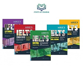 Hình ảnh Combo Bộ Sách Luyện Thi IELTS - Listening, Speaking, Reading, Writing (Học kèm App MCBooks)