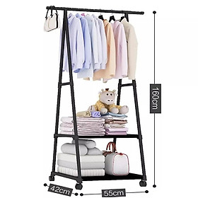 Mua Kệ treo quần áo chữ A khung kim loại nhập khẩu mẫu mới