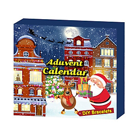 Advent Calendar 24 Days  Christmas  Box DIY Bracelet