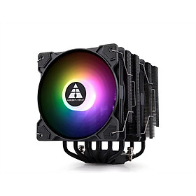 Mua Tản nhiệt CPU GOLDEN FIELD WIND BLACK 2 FAN Led RGB Fan 12cm Bảo hành 24 tháng - Hàng chính hãng