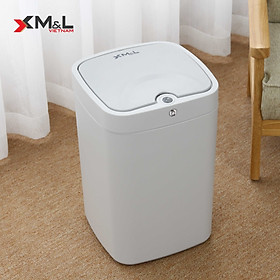 Mua Thùng rác cảm ứng thông minh 18 lít ML B-JA-18 - Màu ghi