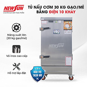 Mua Tủ Nấu Cơm Bằng Điện NEWSUN 10 Khay Nhập Khẩu
