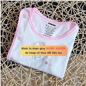 3-9kg ÁO BÁC SĨ TAY NGẮN TRẮNG VIỀN CÚN CON - Viền Hồng