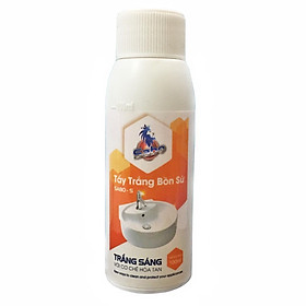 Chai tẩy bồn cầu, gạch men siêu nhanh siêu sạch Sabo-S loại 100ml. Tẩy trắng bồn cầu, bồn sứ,sàn gạch men bị ố vàng cáu cặn lâu năm,an toàn tuyệt đối với bồn sứ tráng men.