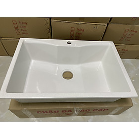 Mua Chậu rửa chén bát đá nhân tạo -kích thước 73*48*20 ( giá gốc 3700000)