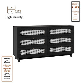 [Happy Home Furniture] MEYDAN, Tủ đựng đồ 3 tầng 6 ngăn kéo , 160cm x 45cm x 86cm ( DxRxC), THK_079