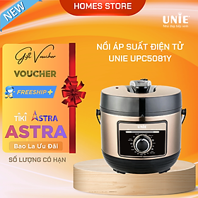 Mua Nồi Áp Suất Điện  Đa Năng  Cao Cấp UNIE UPC5081Y Tiêu Chuẩn Đức Thiết Kế Sang Trọng Tích Hợp 7 Chức Năng Nấu Công Suất 900 W - Hàng Chính Hãng