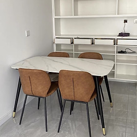 Mua Bàn ăn mặt đá phiến kết hợp ghế Nordic