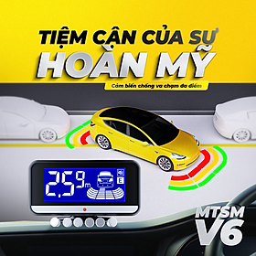Cảm biến áp lùi STEELMATE MTSM V6 (6 mắt)