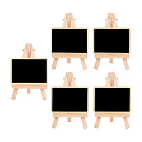 10 Pieces Blackboard Wedding Signs Wooden with Stands