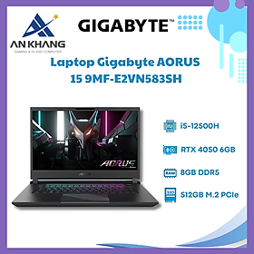 Mua Laptop GIGABYTE AORUS 15 9MF-E2VN583SH (Intel Core i5-12500H | 8GB | 512GB | RTX 4050 | 15.6 inch 360Hz | Win 11 | Đen) - Hàng Chính Hãng - Bảo Hành 24 Tháng