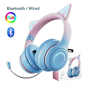 Tai Nghe Chụp Tai Bluetooth Không Dây Có Thể Gấp Gọn Có Micro Và Tháo Rời Tiện Dụng Điện Thoại