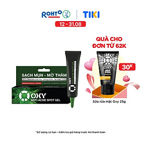 Gel chấm mụn, mờ thâm Oxy Anti-Acne Spot Gel 10g