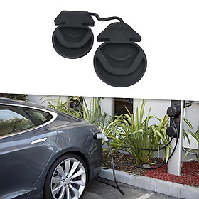 Charging Port Protective Cover/ Dustproof Easy Installation/ Decoration/ Durable Waterproof Dust Plug for Model Y  Car Accessories