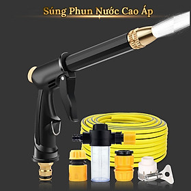 Mua Vòi Xịt Rửa Xe Áp Lực Cao - Tưới Cây Với 4 Chế Độ Nước 206810-2