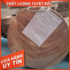 Thớt Nghiến Tây Bắc chuẩn � 29cm x 5cm � Thớt gỗ nghiến có móc treo