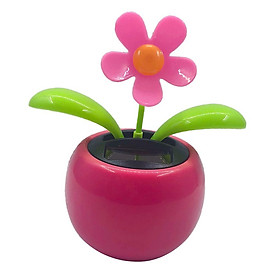 Solar Powered Flower Insect Dancing Doll Solar Powered Toy Toy Home Decor Car