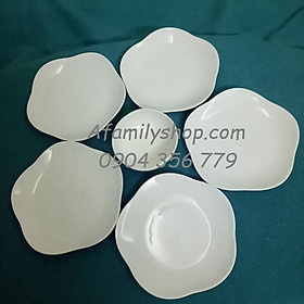 Mua Bộ 5 đĩa hoa mai 5 cánh kèm bát hoa mai